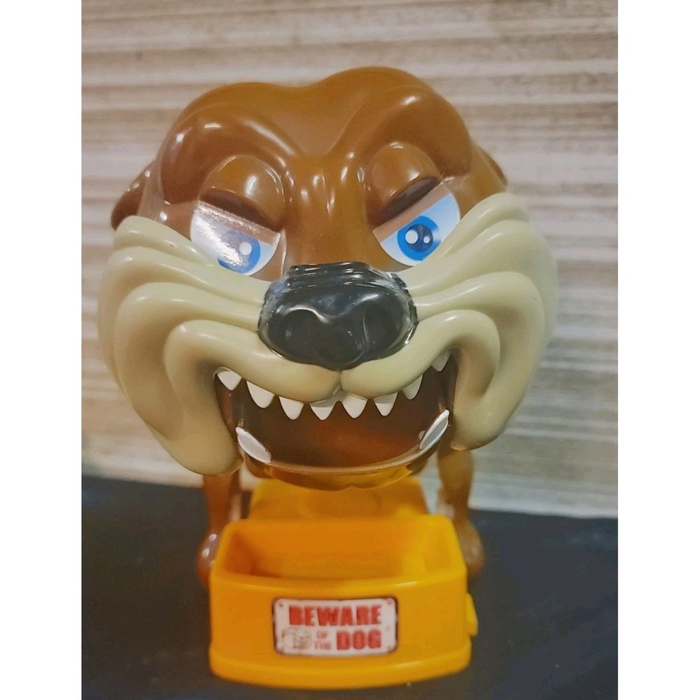 Beware of the Dog Electronic Game Dog & Bowl Replacement Tested Working